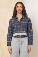French Terry Flannel 2-Piece Set | Vintage Havana