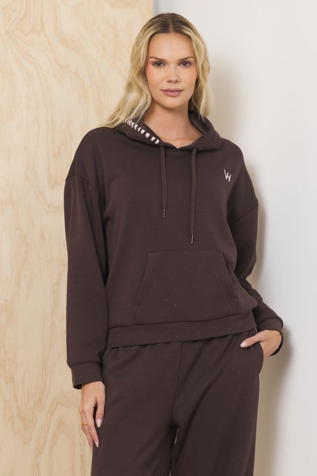 Espresso Teddy Fleece 2-Piece Set | Vintage Havana