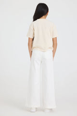 Kids Pintuck Wide Leg Pant | Vintage Havana
