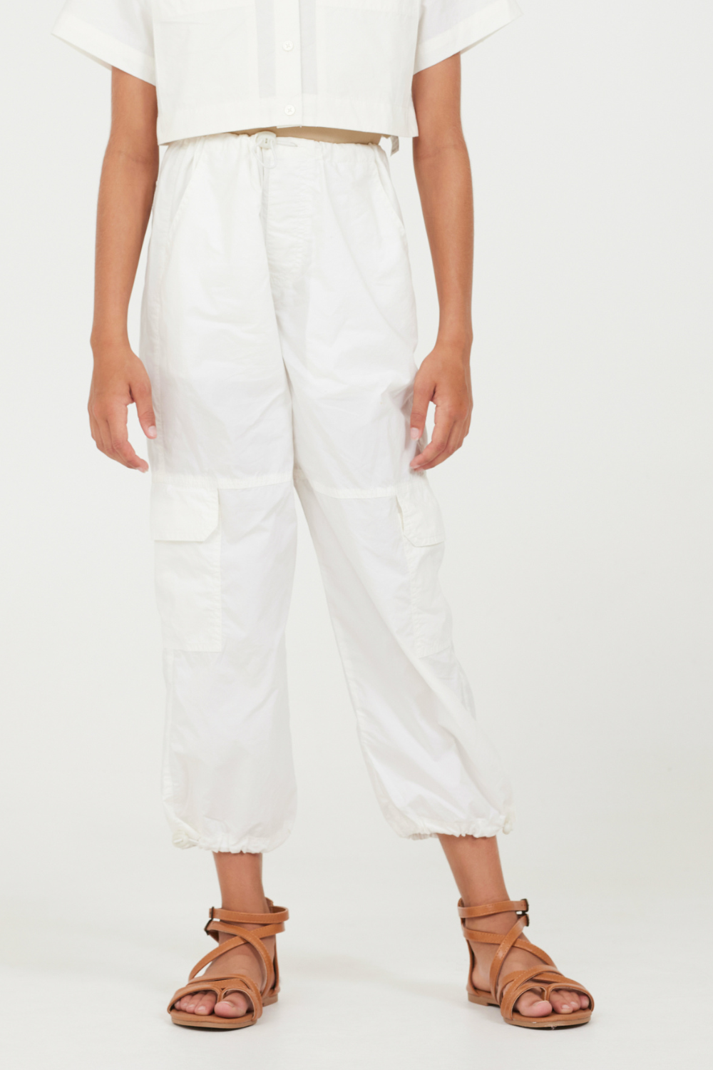 Oyster Parachute Pants | Vintage Havana