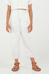 Oyster Parachute Pants | Vintage Havana