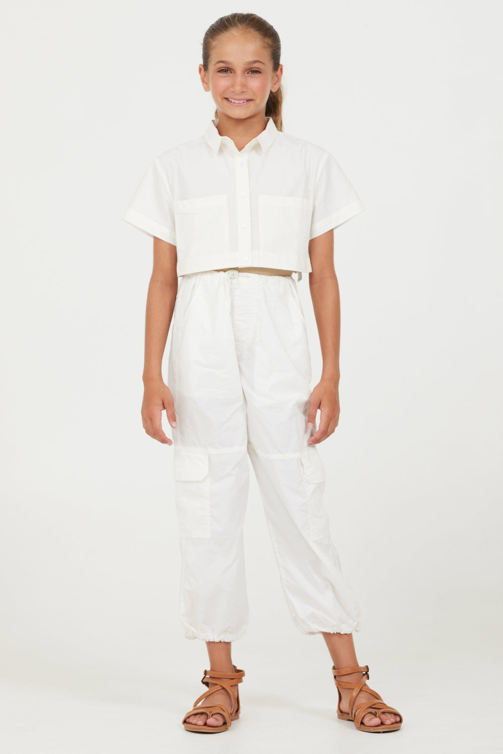 Oyster Parachute Pants | Vintage Havana
