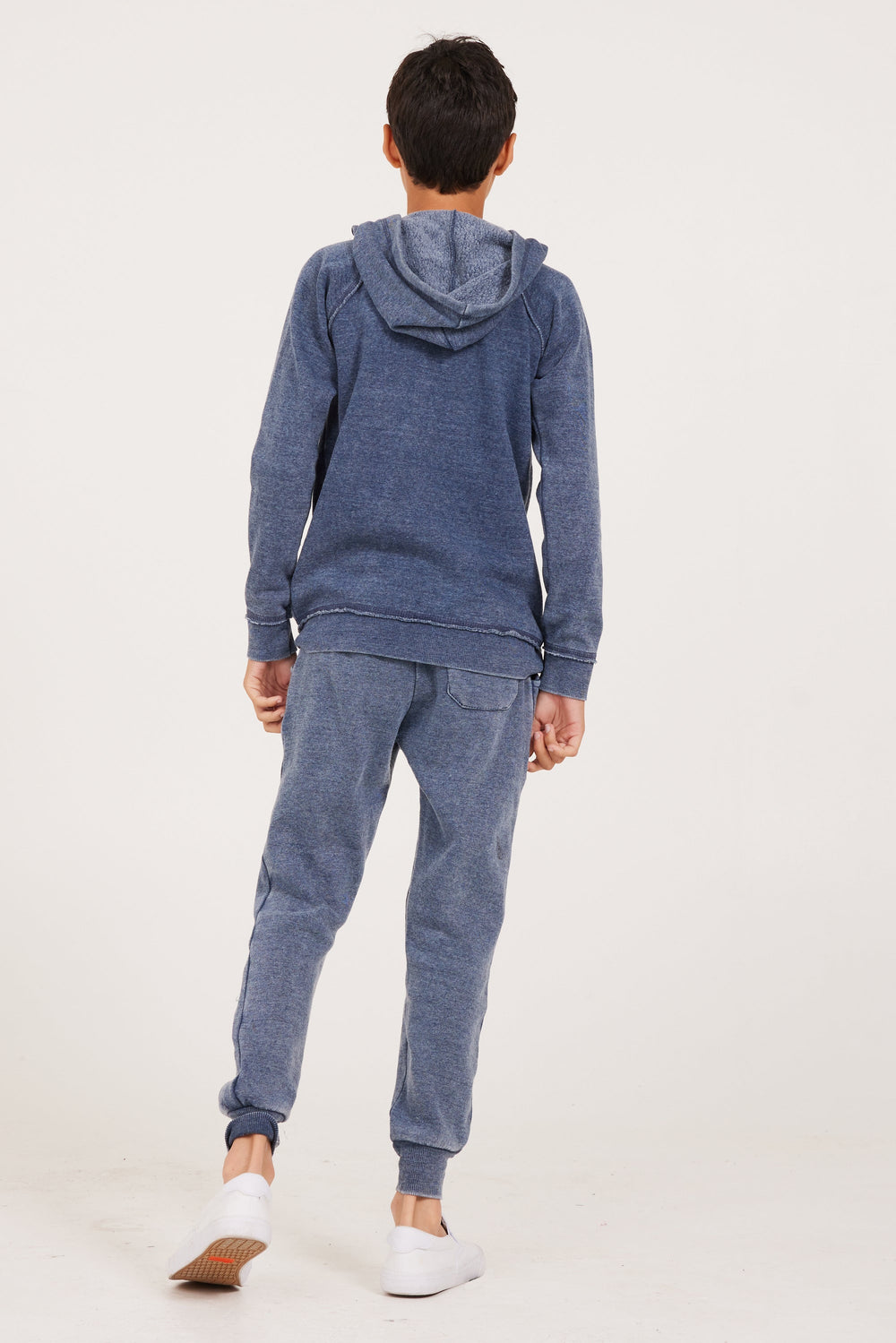 Unisex Cuff Bottom Sweatpants | Vintage Havana Deep Navy