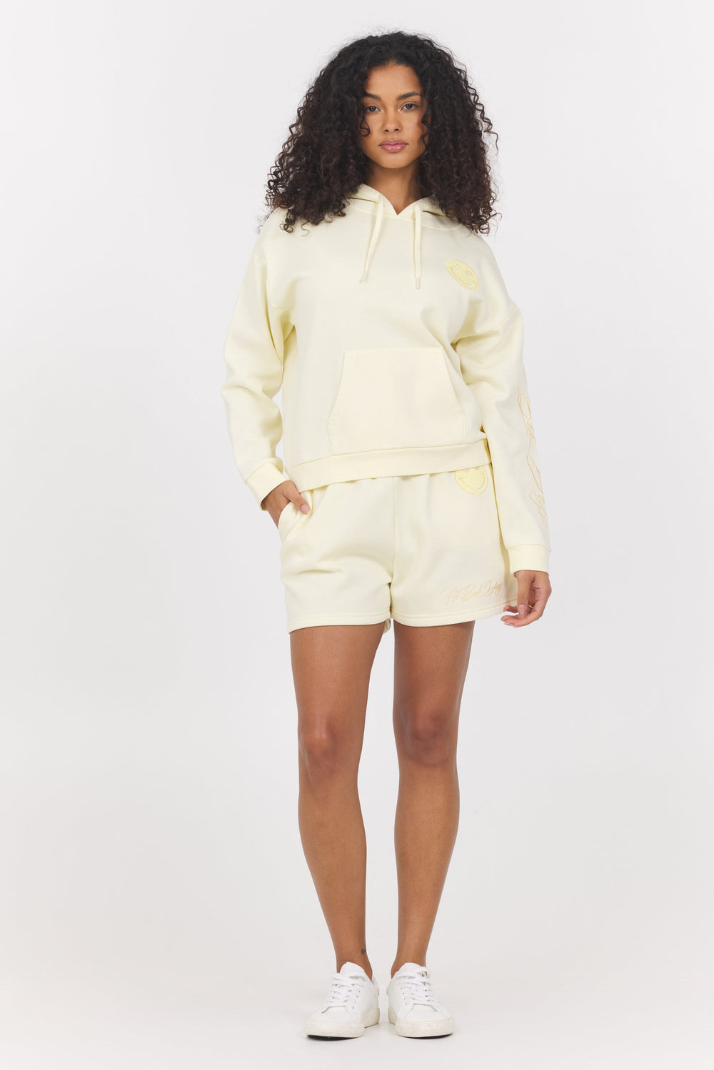 Garment Dye Embroidered Shorts | Vintage Havana Lemonade