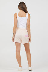 Peach Parfait W/ Multi Puff "Sunchaser" Surf Wash Shorts | Vintage Havana Peach Parfait