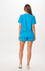 Bright Blue St. Tropez Jet Setter Surf Wash Shorts | Vintage Havana Bright Blue