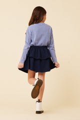 Layered Skirt | Vintage Havana NAVY