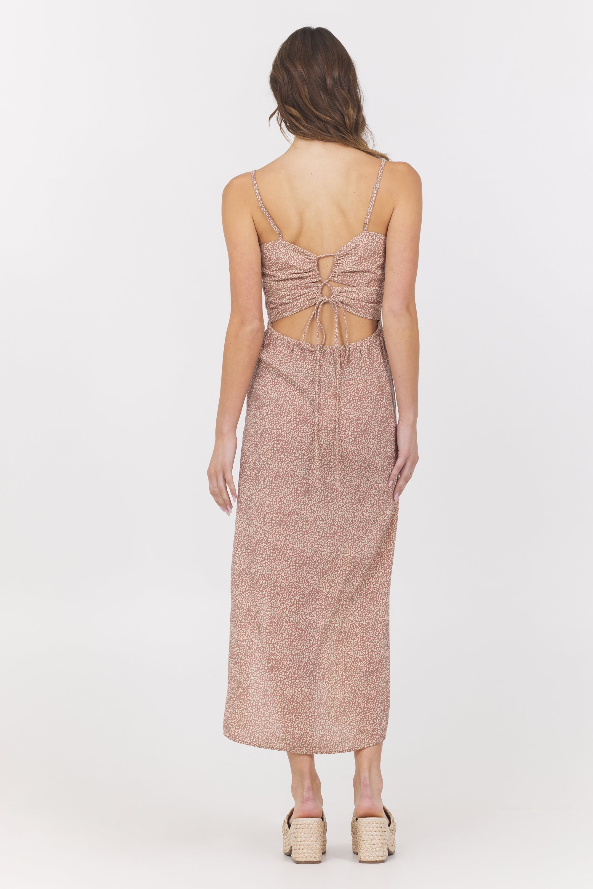 Printed Maxi Dress | Vintage Havana Micro Cheetah