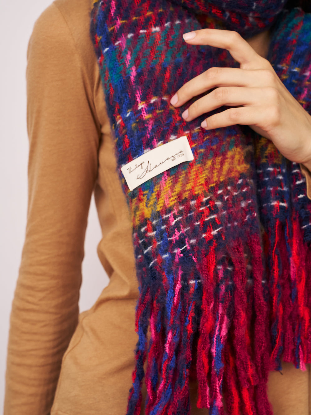 BRUSH SCARF - PINK MULTI | Vintage Havana Pink Multi