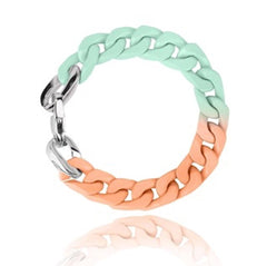 DOUBLE DIP BRACELET MINT/PEACH | Vintage Havana