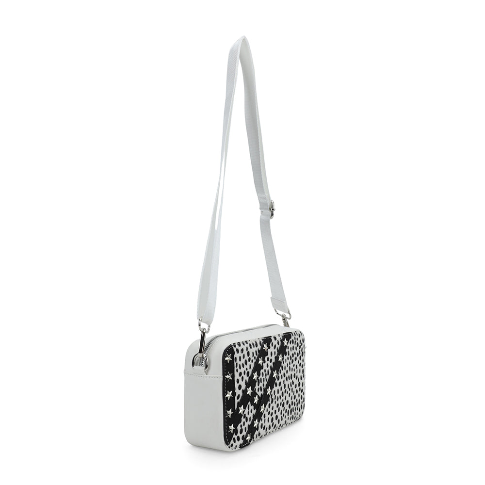 JOYCE BAG - WHITE CHEETAH | Vintage Havana WHITE CHEETAH