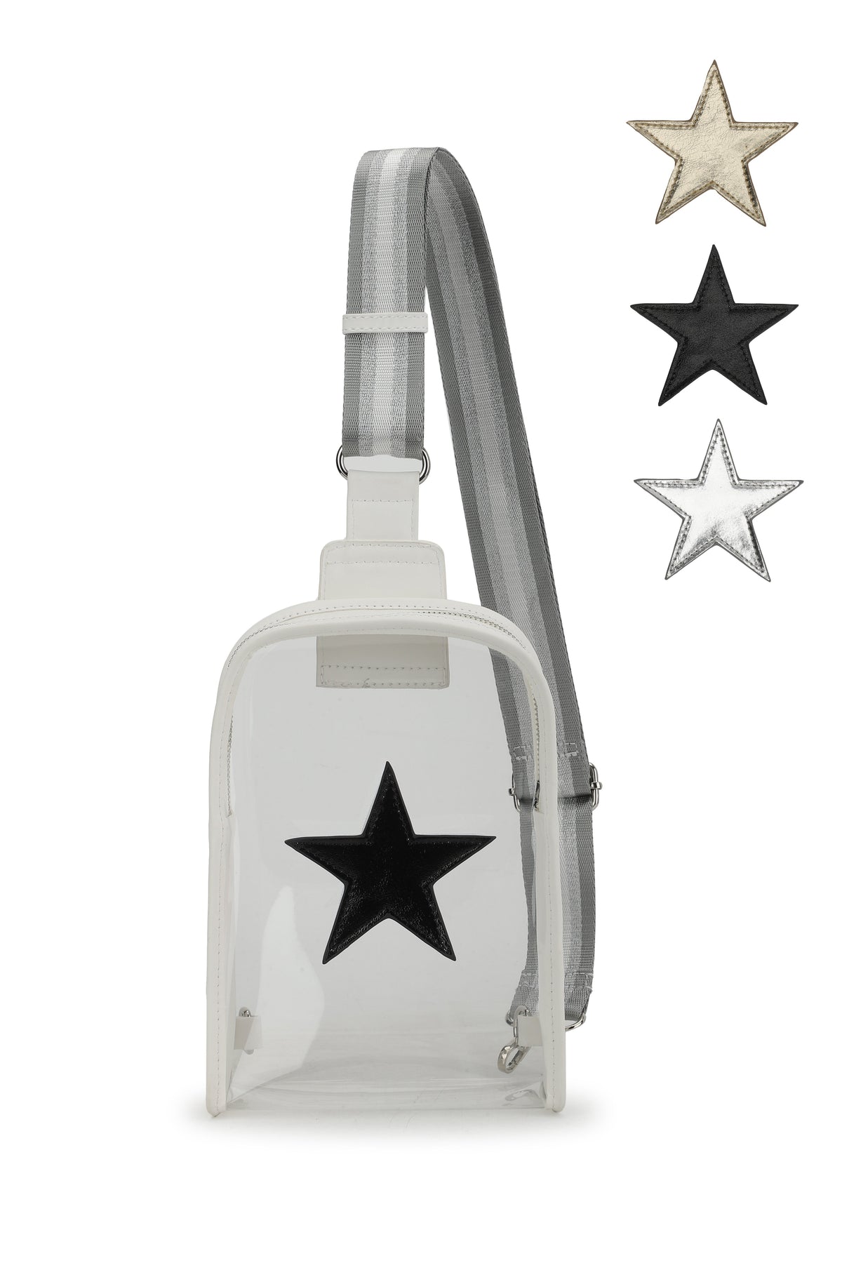 Alexa Bag - Clear White | Vintage Havana Clear White