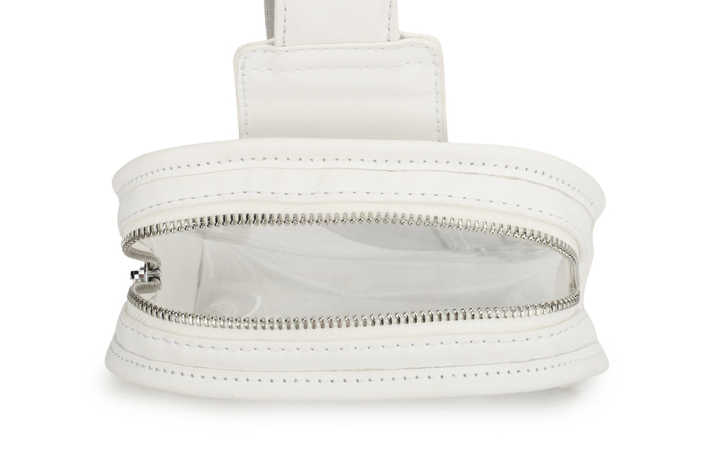 Alexa Bag - Clear White | Vintage Havana Clear White