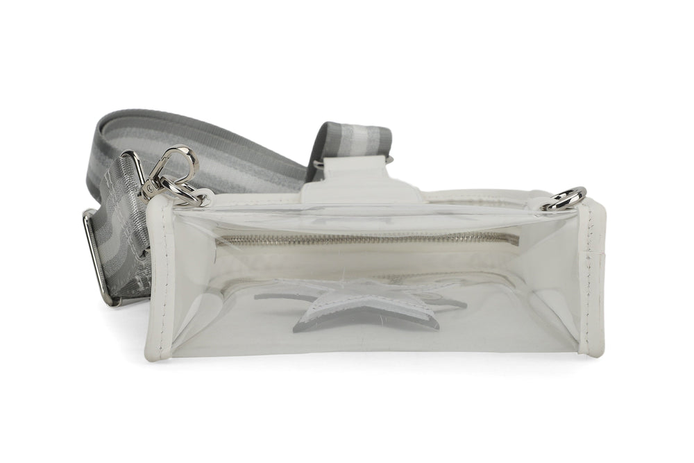 Alexa Bag - Clear White | Vintage Havana Clear White