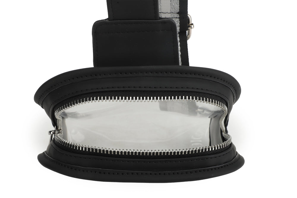 Alexa Bag - Clear Black | Vintage Havana Clear Black