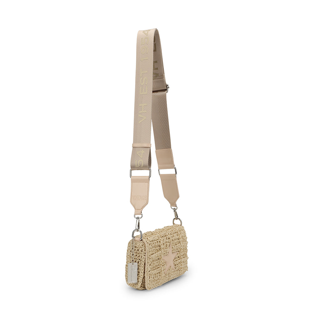 Ibiza Cream Rafia Bag | Vintage Havana Cream Rafia