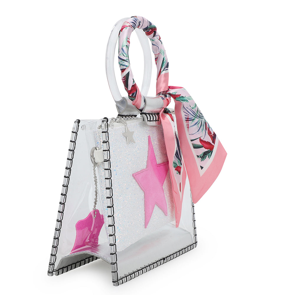 MINI MOLLY - SCARF PINK MIX | Vintage Havana SCARF PINK MIX