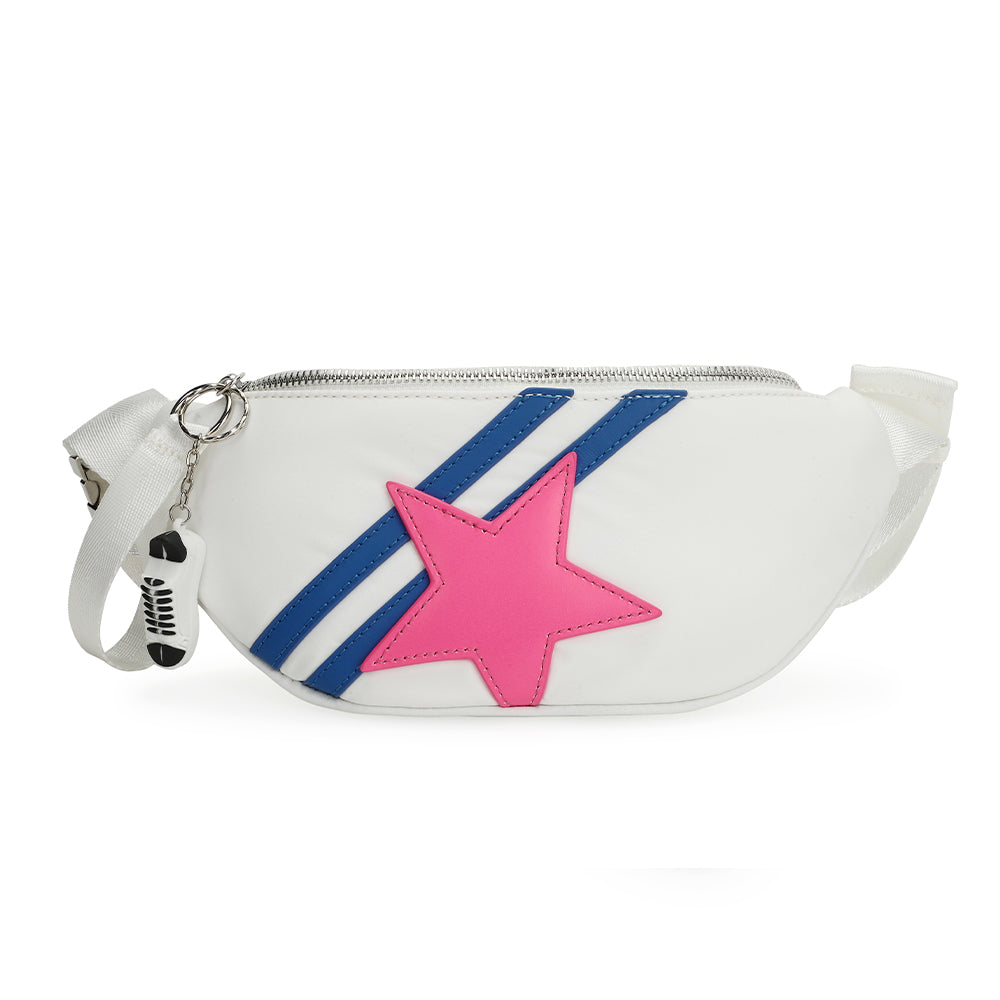 SARAH 6 BAG - WHITE/BLUE/PINK | Vintage Havana WHITE/BLUE/PINK