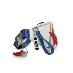 SARAH 5 BAG - RED/BLUE | Vintage Havana RED/BLUE