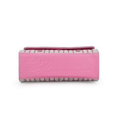 OLIVIA BAG-WHITE PINK | Vintage Havana WHITE PINK
