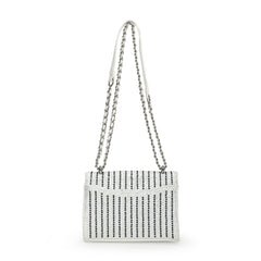 OLIVIA BAG- WHITE/ BLUE | Vintage Havana WHITE/ BLUE