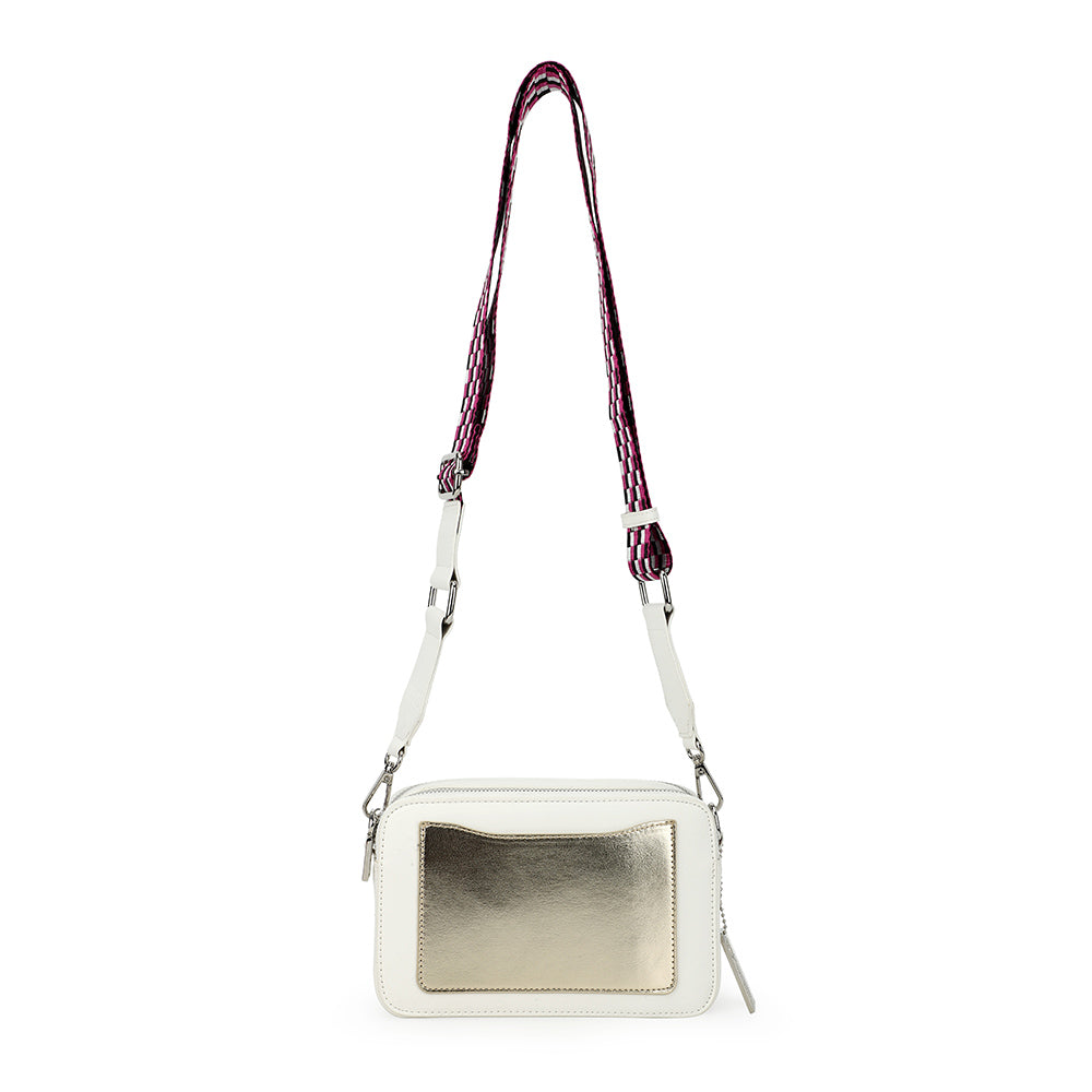 LEGEND BAG - WHITE/ GOLD | Vintage Havana WHITE/ GOLD