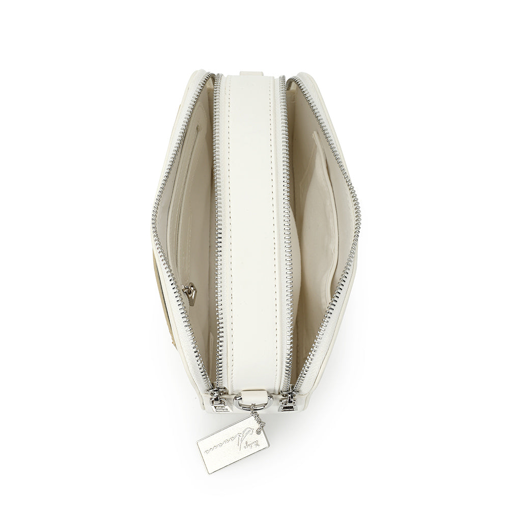 LEGEND BAG - WHITE/ GOLD | Vintage Havana WHITE/ GOLD