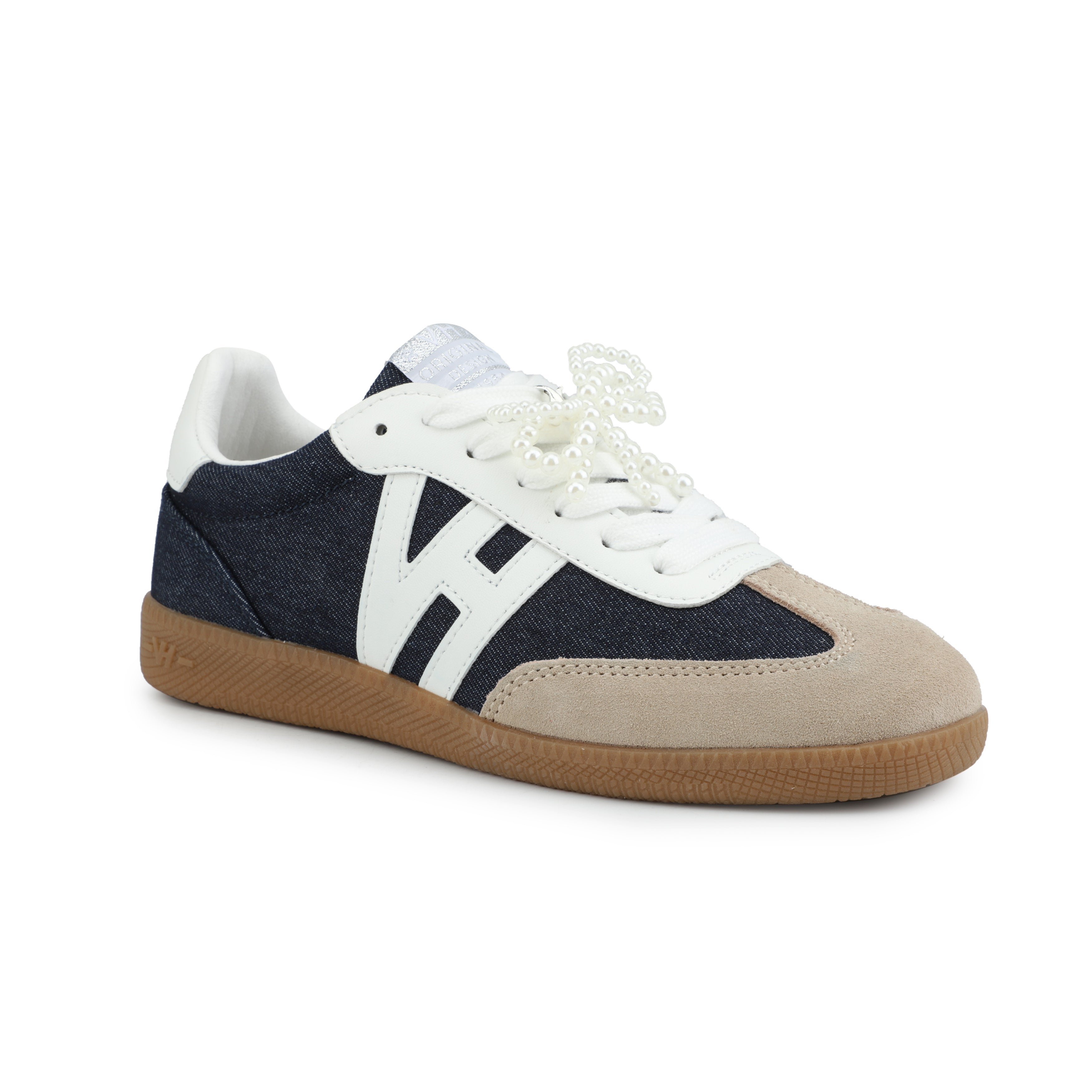 NADIA - DENIM WHITE TAUPE | Vintage Havana DENIM WHITE TAUPE
