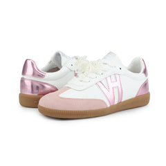 NADIA - WHITE METALLIC PINK | Vintage Havana WHITE METALLIC PINK