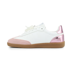 NADIA - WHITE METALLIC PINK | Vintage Havana WHITE METALLIC PINK