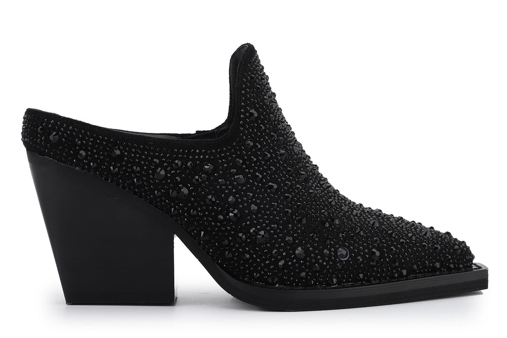 DANTE - BLACK RHINESTONES | Vintage Havana BLACK RHINESTONES
