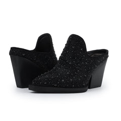 DANTE - BLACK RHINESTONES | Vintage Havana BLACK RHINESTONES