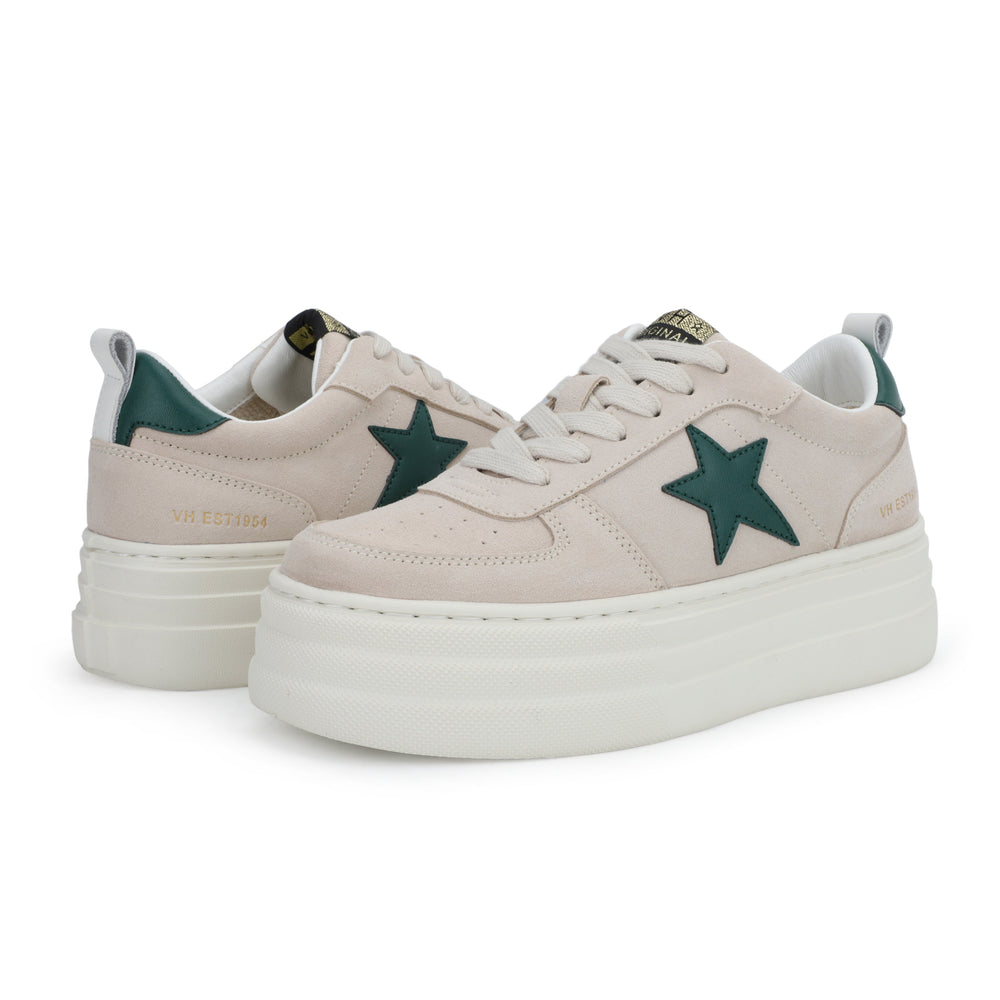 HUNTER - GREY SUEDE GREEN | Vintage Havana GREY SUEDE GREEN