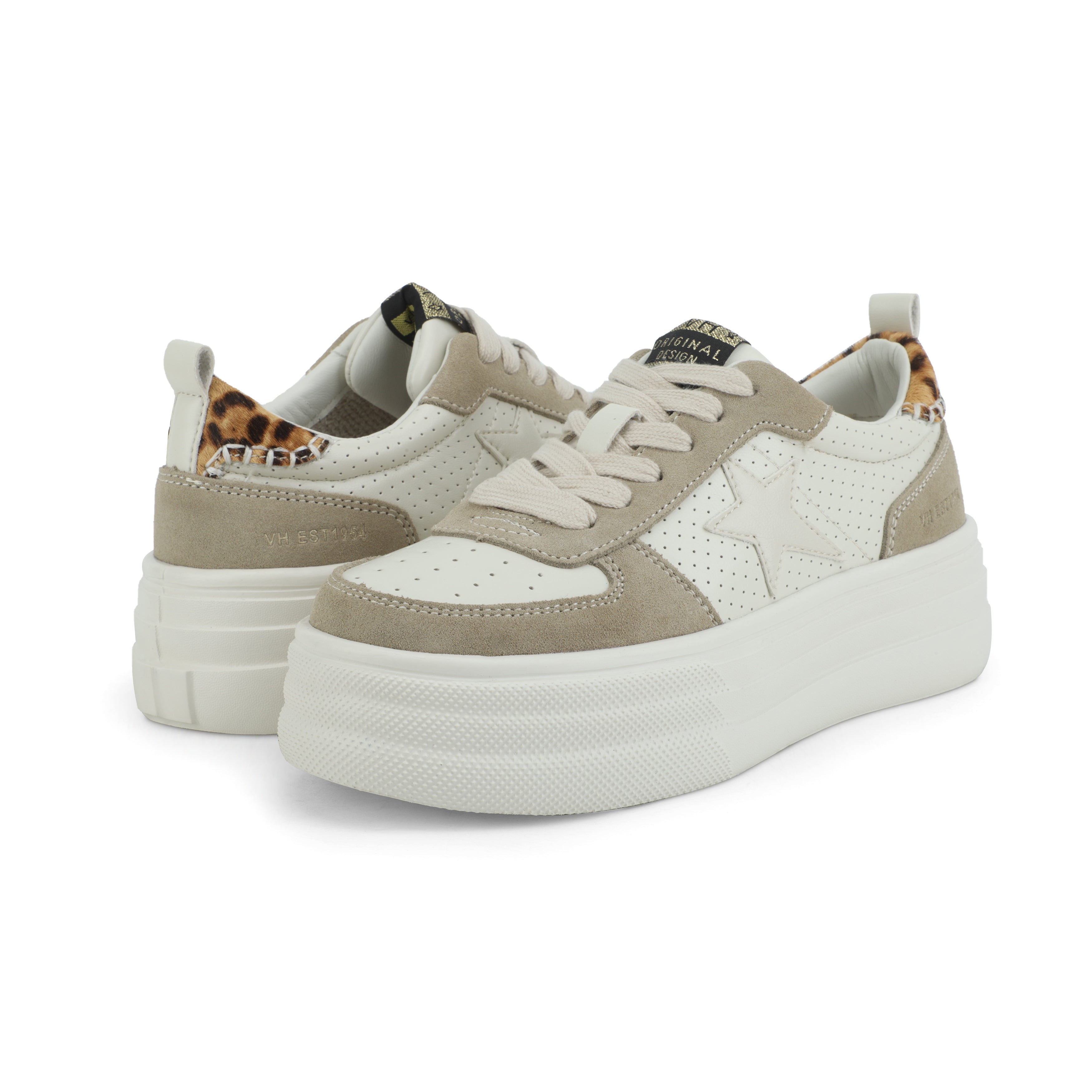 HUNTER - WHITE/ BEIGE | Vintage Havana WHITE BEIGE