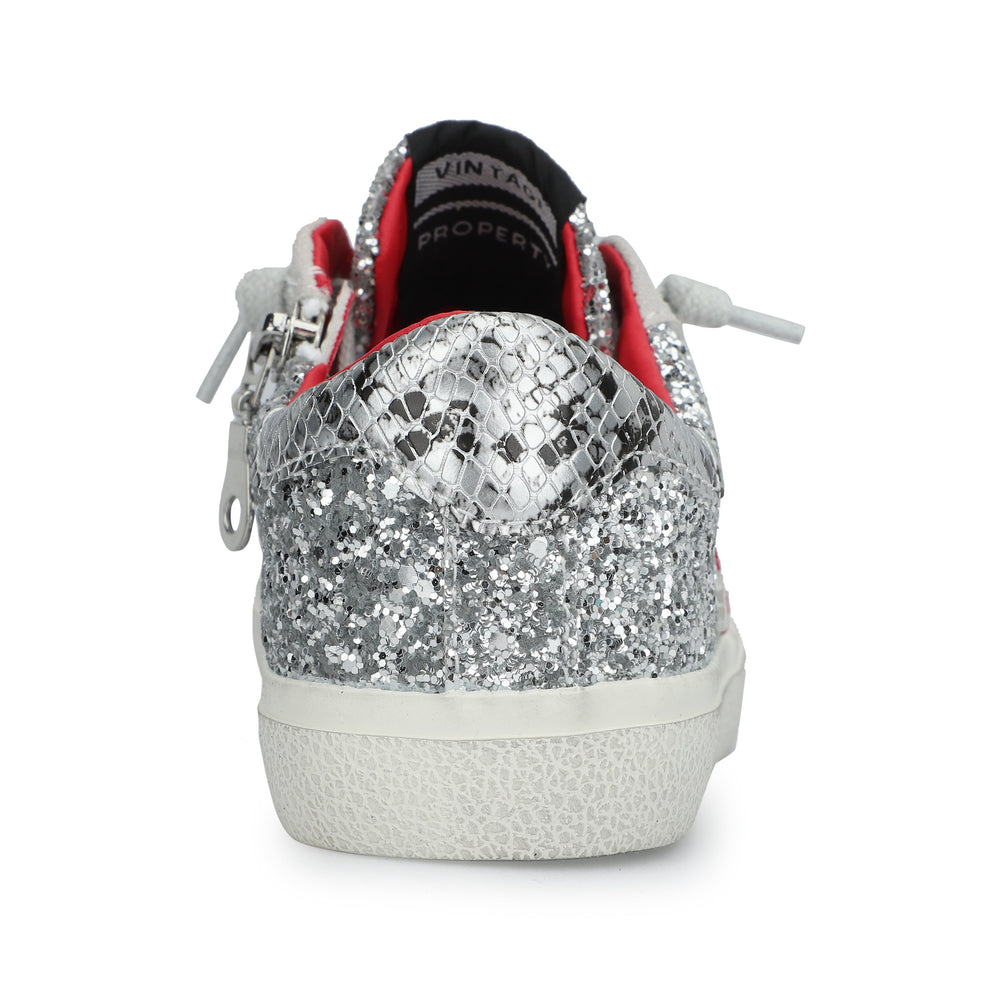 KIDS CHARLOTTE - SILVER RED | Vintage Havana SILVER RED