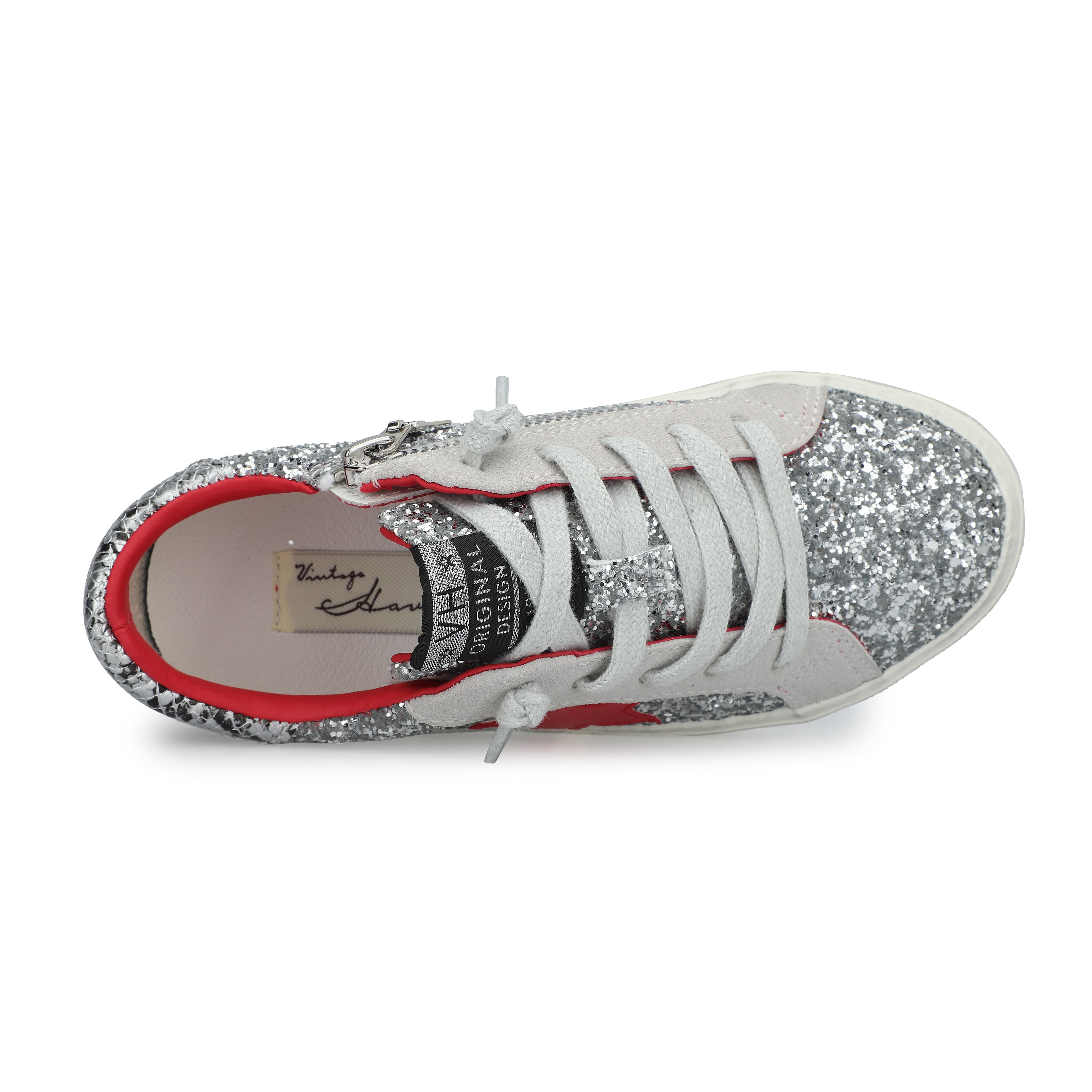 KIDS CHARLOTTE - SILVER RED | Vintage Havana SILVER RED