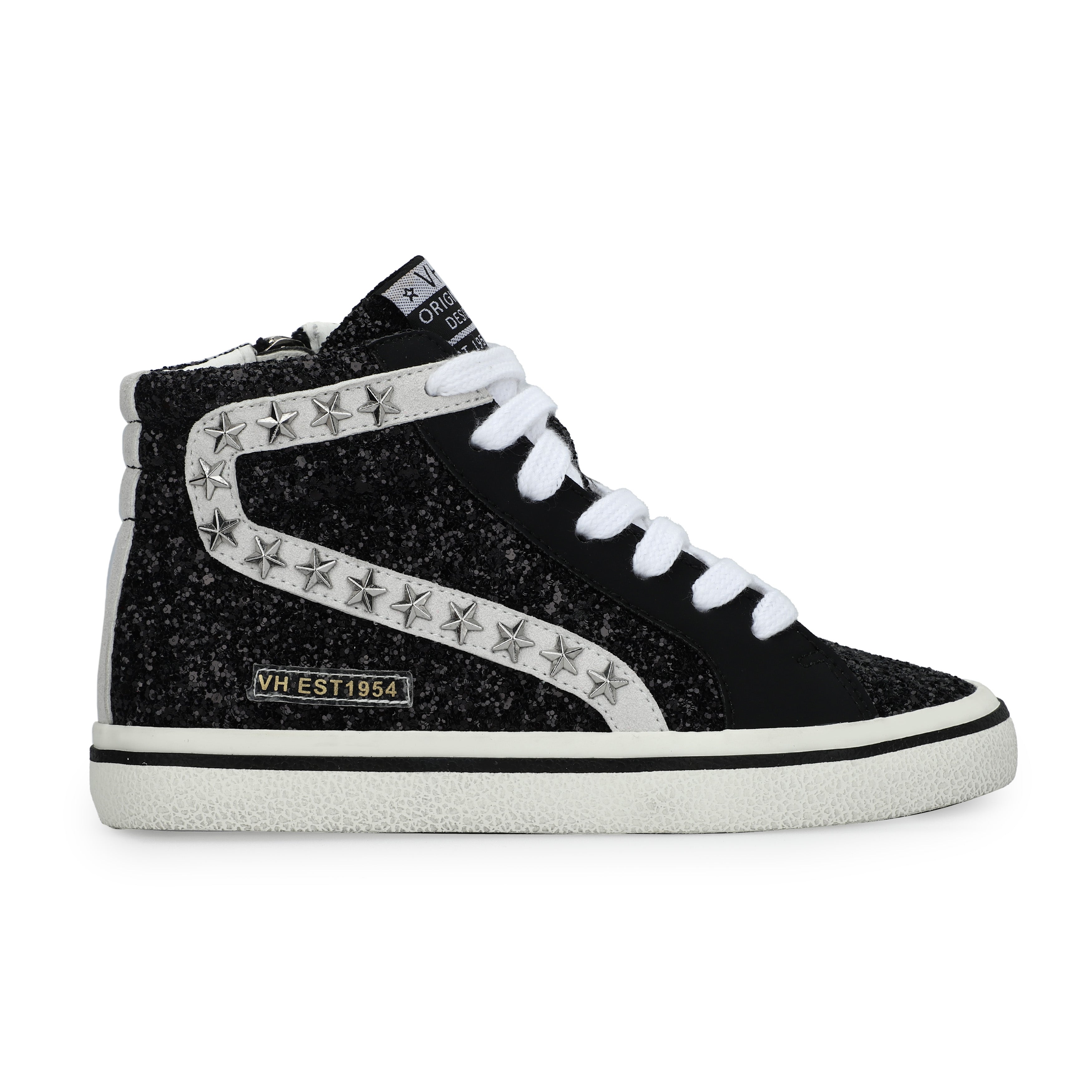 KIDS RITA - BLACK GLITTER MIX | Vintage Havana BLACK GLITTER MIX