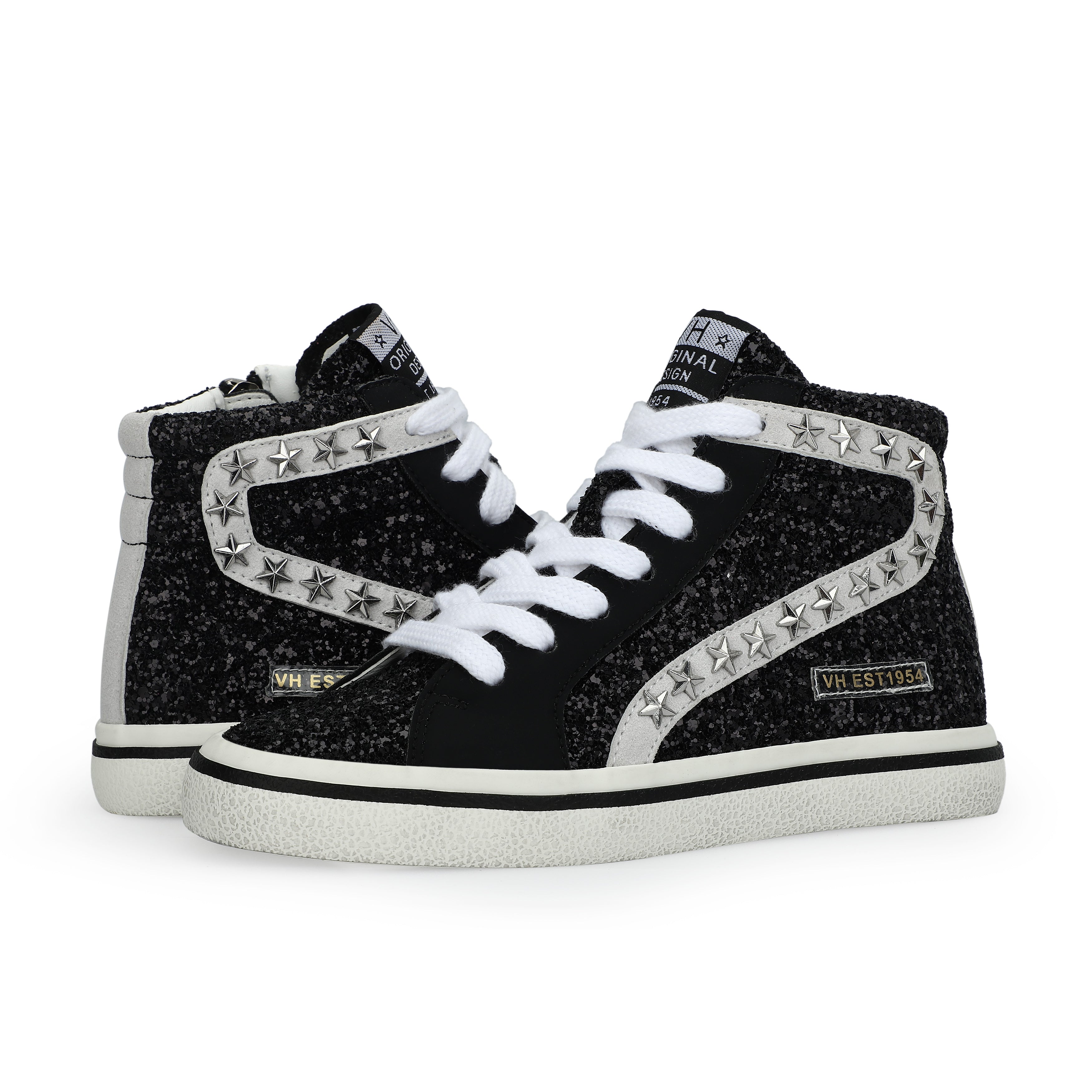 KIDS RITA - BLACK GLITTER MIX | Vintage Havana BLACK GLITTER MIX