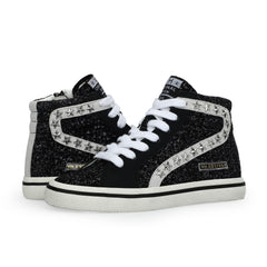 KIDS RITA - BLACK GLITTER MIX | Vintage Havana BLACK GLITTER MIX