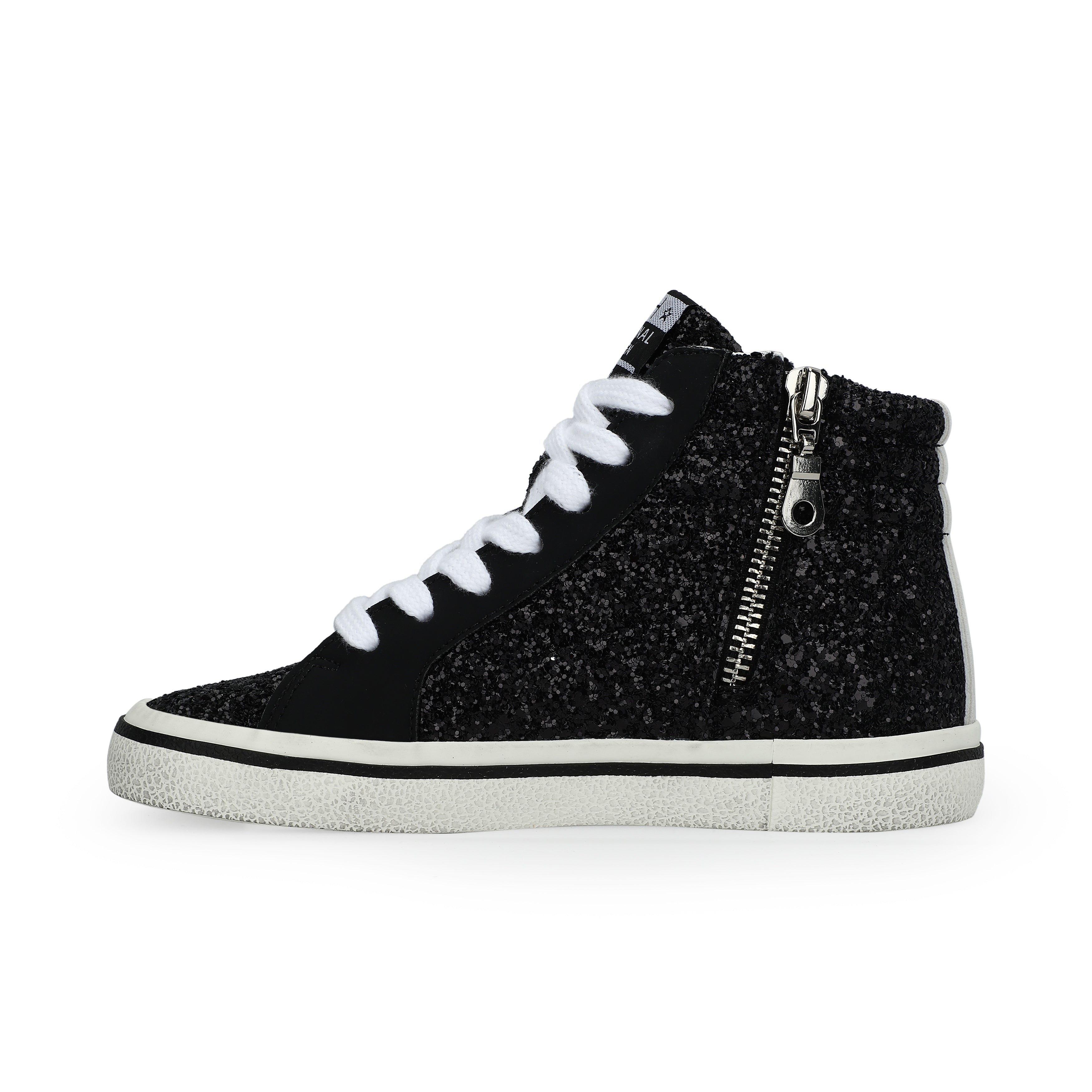 KIDS RITA - BLACK GLITTER MIX | Vintage Havana BLACK GLITTER MIX