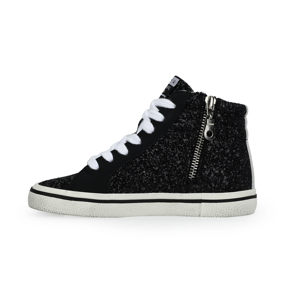 KIDS RITA - BLACK GLITTER MIX | Vintage Havana BLACK GLITTER MIX