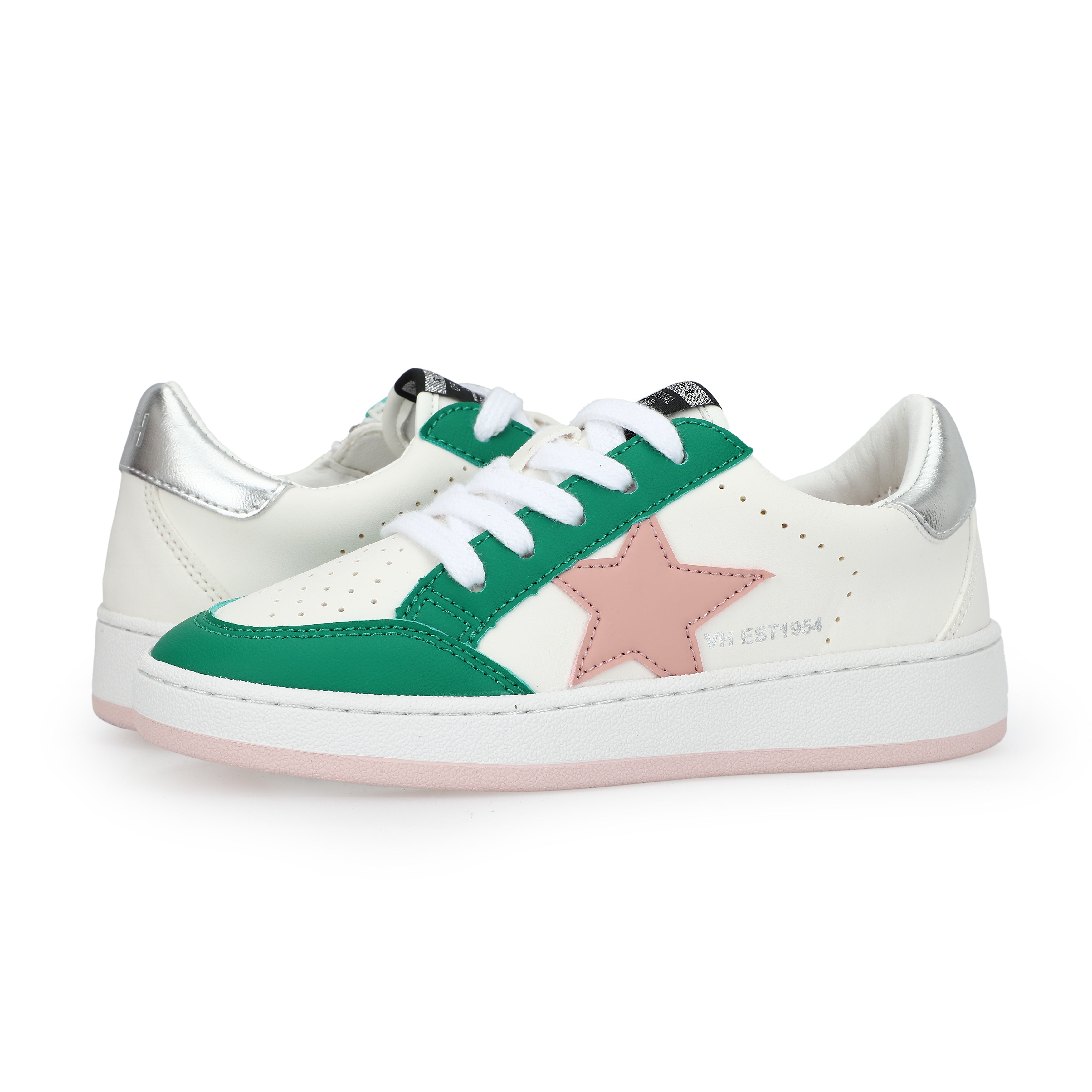 KIDS BETTY - WHITE GREEN PINK | Vintage Havana WHITE GREEN PINK