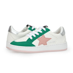 KIDS BETTY - WHITE GREEN PINK | Vintage Havana WHITE GREEN PINK