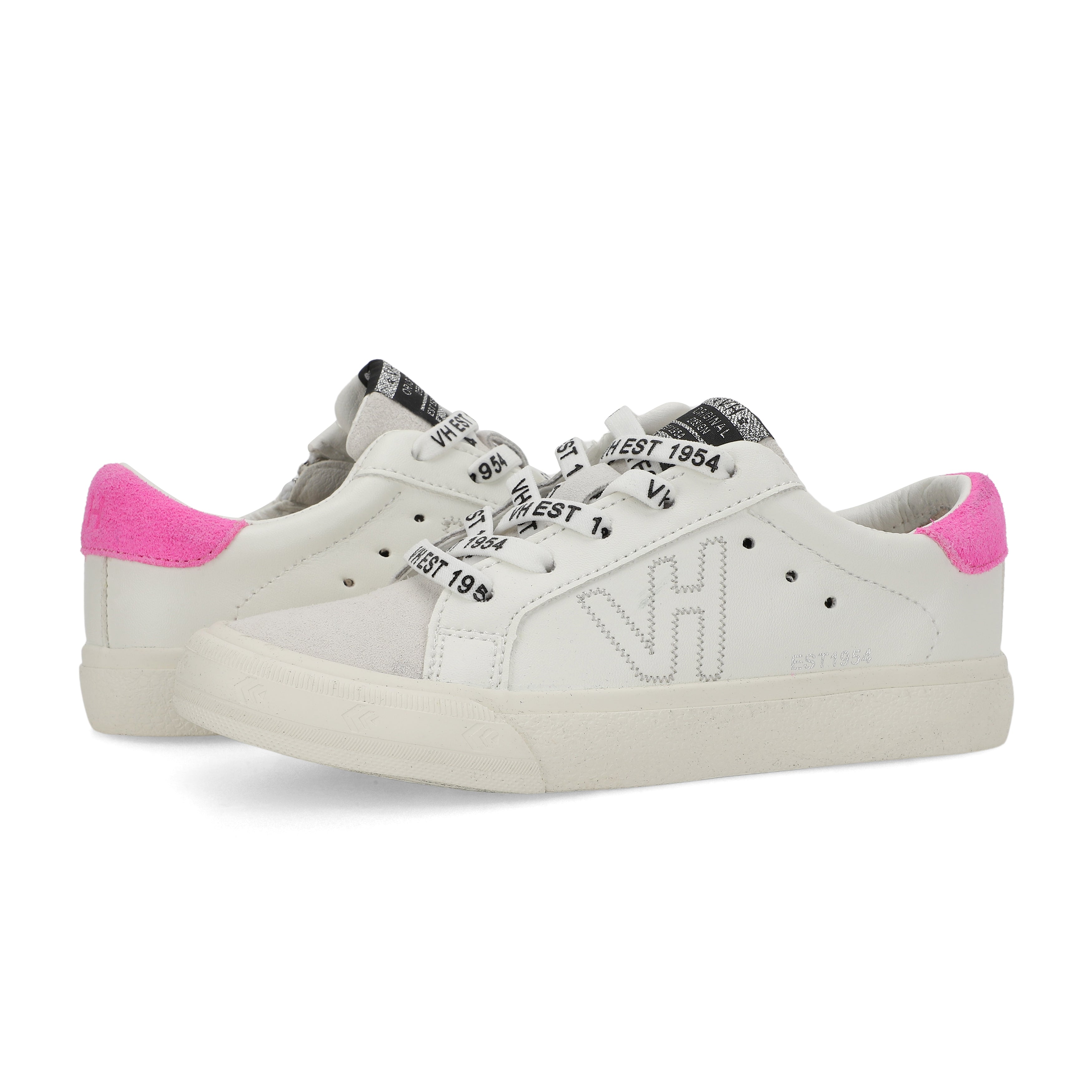 KIDS VITA - WHITE GREY PINK | Vintage Havana WHITE GREY PINK