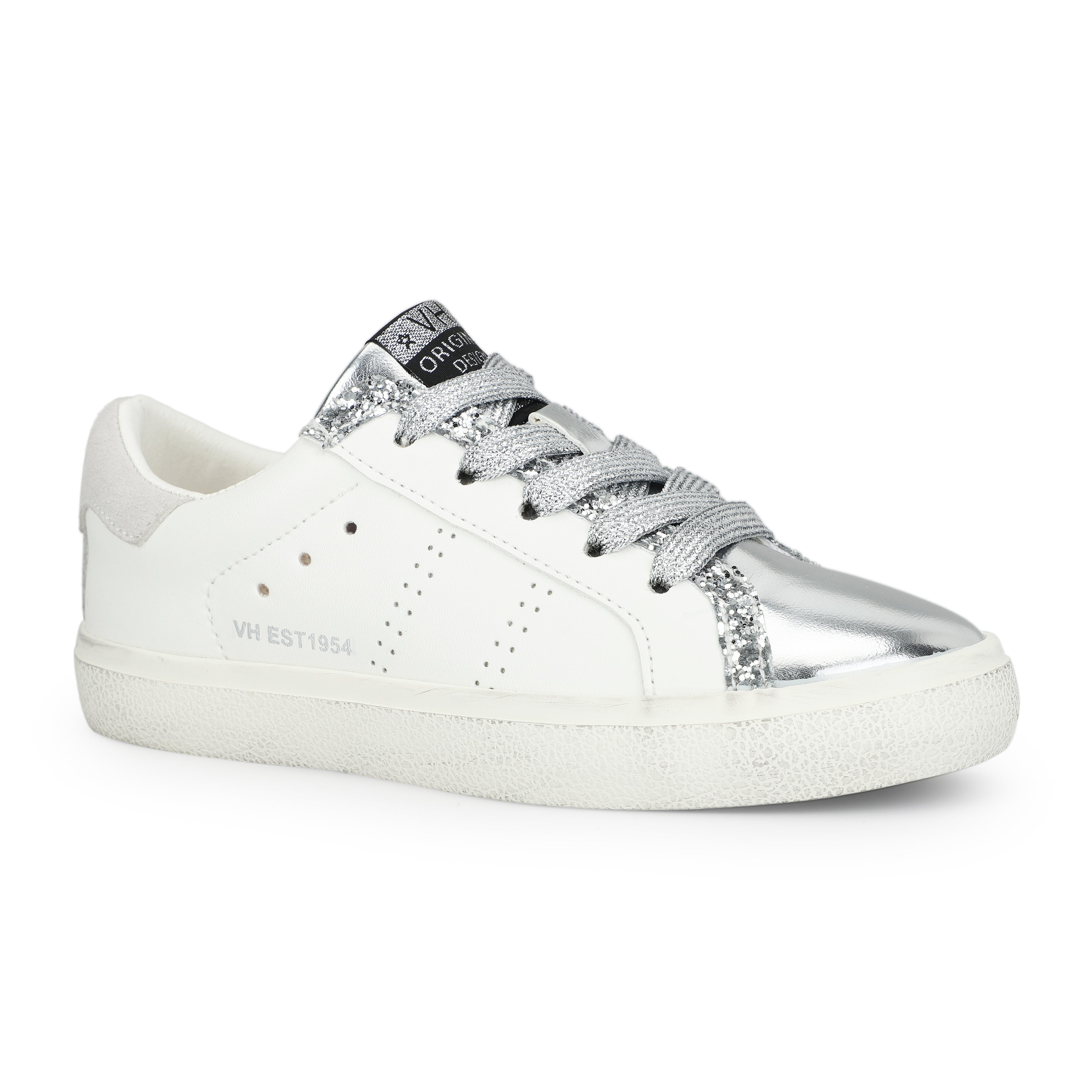 KIDS LEXA - WHITE SILVER PERF MULTI | Vintage Havana WHITE SILVER PERF MULTI
