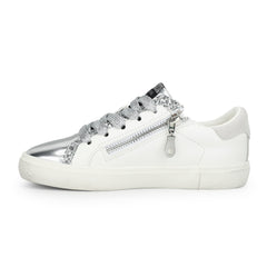KIDS LEXA - WHITE SILVER PERF MULTI | Vintage Havana WHITE SILVER PERF MULTI