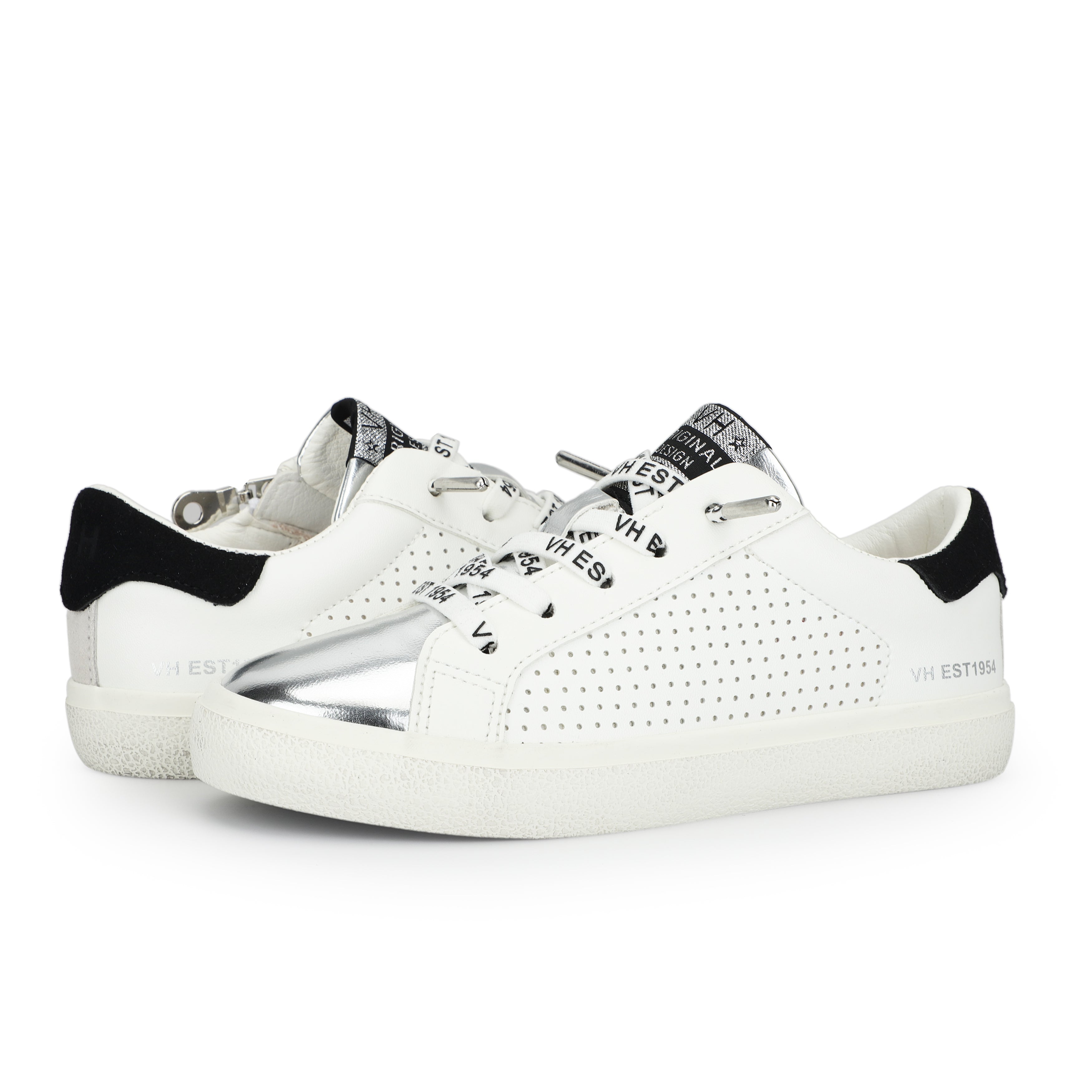 KIDS RONDA - WHITE BLACK PERF MULTI | Vintage Havana WHITE BLACK PERF MULTI