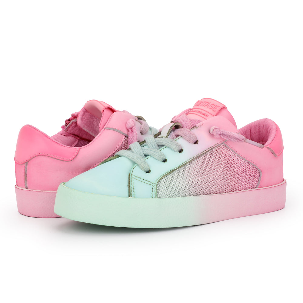 KIDS SAM - PINK/GREEN | Vintage Havana PINK/GREEN