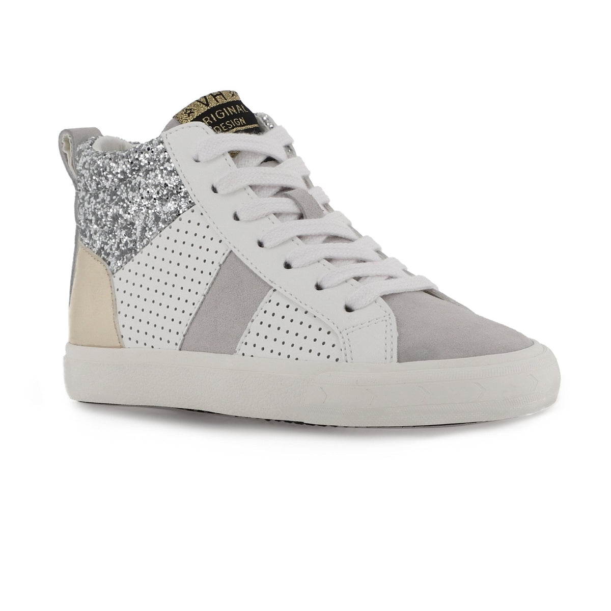 KIDS DEDE - WHITE SILVER GOLD | Vintage Havana WHITE SILVER GOLD