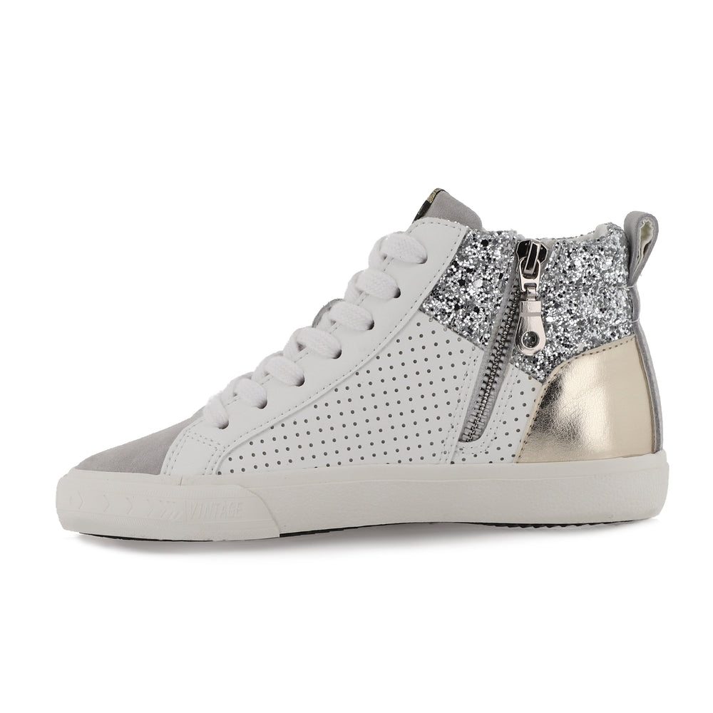 KIDS DEDE - WHITE SILVER GOLD | Vintage Havana WHITE SILVER GOLD